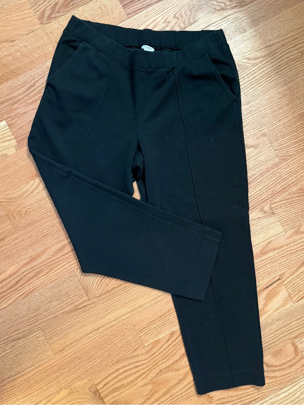 J. Crew Black Ponte Pull-On Pants